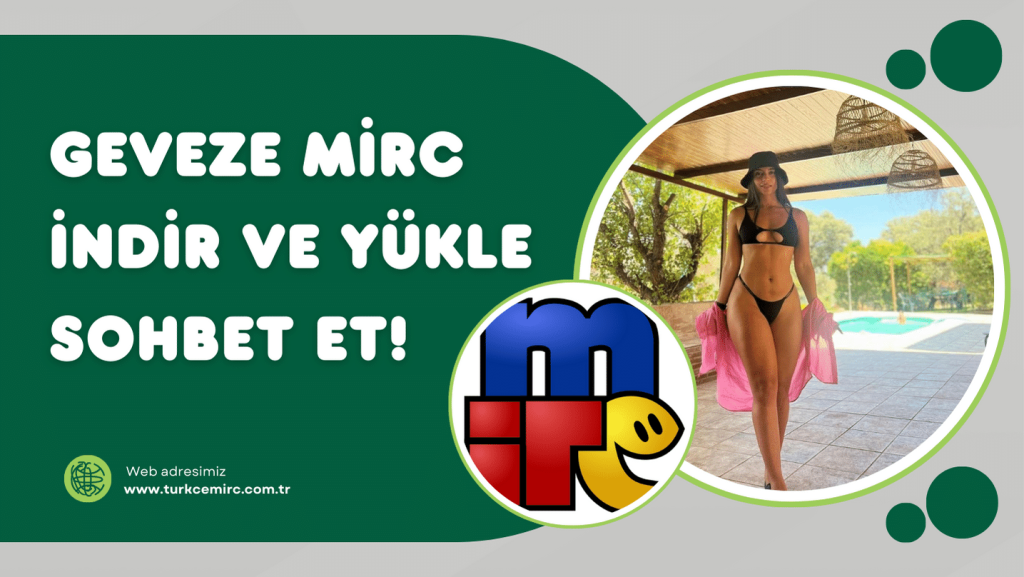 Geveze mIRC sohbet odaları, Ücretsiz mobil chat sitesi.